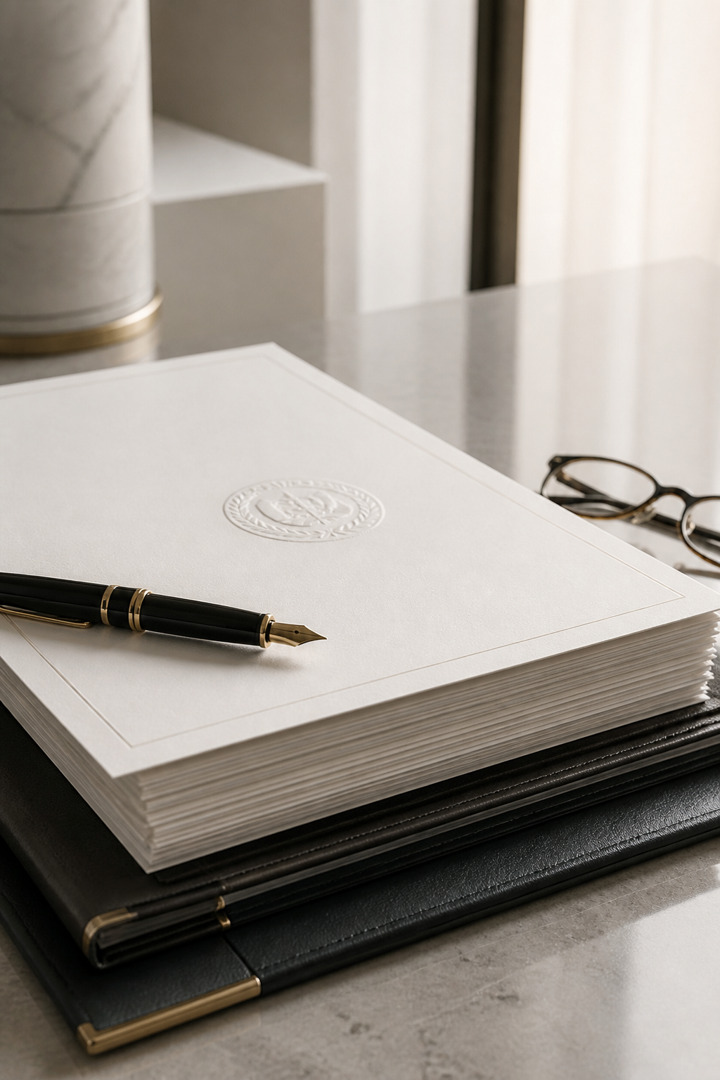 Documentos legales y firma